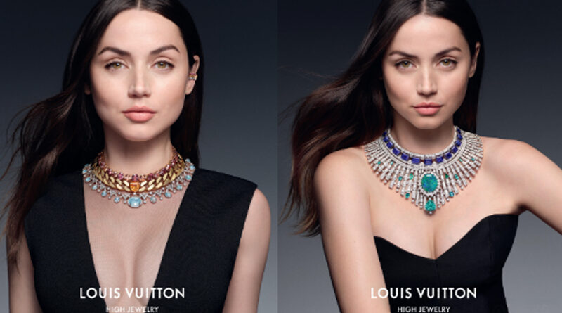 Ana de Armas, encarna Deep Time, la nueva colección de alta joyería de  Louis Vuitton - Socialite360