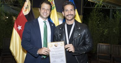 Alcalde Elías Sayegh celebró el «Día del Periodista»