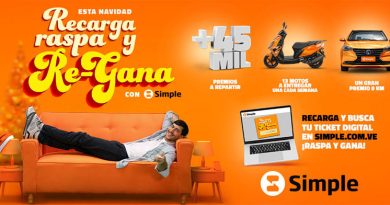 Simple lanzó su promoción «Recarga, raspa y re-gana»