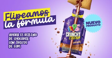 «Flips Crunchy Crema» Un  nuevo producto que sorprende en la categoría de chocolates untables