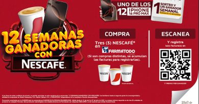 NESCAFÉ® de NESTLÉ® premia fidelidad de consumidores con sorteos de iPhone 16 Pro Max
