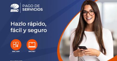 BNC facilita pagos de servicios a través de BNC APP y BNCNET