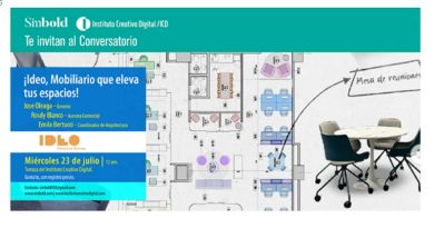 Charla de cierre de trimestre en el ICD: ¡Ideo, mobiliario que eleva nuestros espacios!