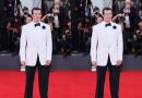 Callum Turner luce un Louis Vuitton en la  «82.º Festival Internacional de Cine de Venecia»