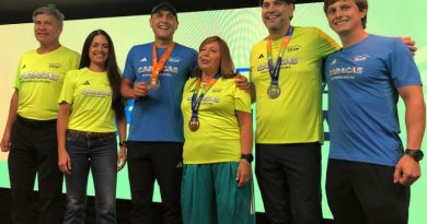Franelas para Maratón CAF 2026 serán azul eléctrico y verde manzana