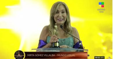 Mirtha Gómez Villalba gana el Martín Fierro Latino 2025 como mejor Presentadora de Viajes y Turismo