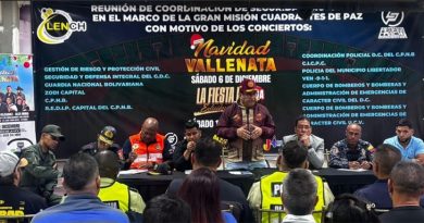 Organizadores de «Navidad Vallenata» y «Fiesta de J.A» garantizan la seguridad del evento
