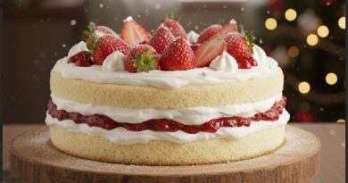 Japón celebra Navidad con un pastel de fresas que simboliza prosperidad y paz