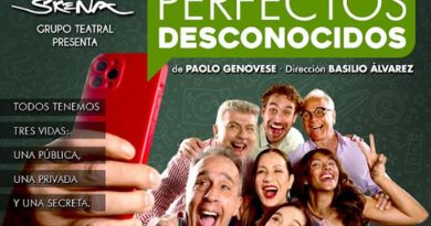 “Perfectos Desconocidos” devela la vida pública, privada y secreta de todos en el Teatro Trasnocho
