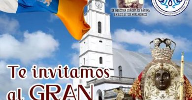 El Santuario de Fátima celebrará el gran arraial en honor a la Virgen de La Candelaria