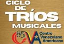 Álvaro Carrillo, Goulnara Galimchina y Víctor Morles ofrecen el primer concierto del Ciclo de Tríos Musicales del CVA