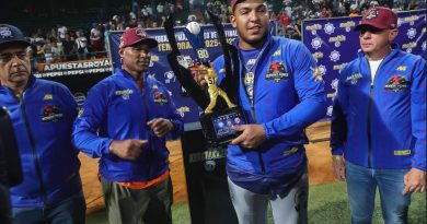 El caraquista Leandro Cedeño fue el MVP de la final para el Magallanes
