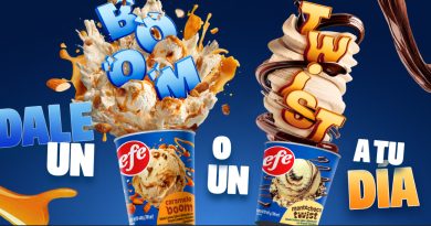 Efe le da un giro al helado con su Mantechoco Twist y Caramelo Boom