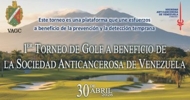 SAV anuncia su 1er Torneo de Golf a beneficio de la lucha contra el cáncer