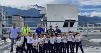 Más de 100 niños visitaron la sede de Cantv en Mérida