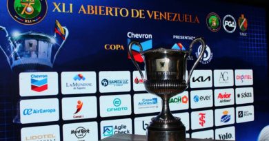 Abierto de Venezuela 2026 repartirá 80 mil dólares