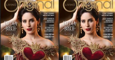 «Original Living Magazine» presenta a la flamante Miss Universo Fátima Bosch en su portada