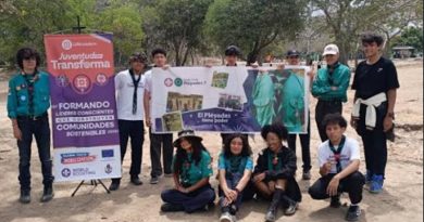 Grupo Scout Pléyades 7 ayudó a los jóvenes a expresarse a través del arte