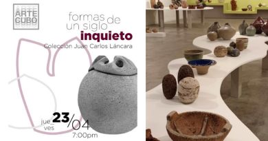 Obras de cerámica contemporánea de la Colección Juan Carlos Láncara se exhiben en Espacio Arte al Cubo