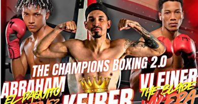 Keiber González contra Luís Martínez en Tumeremo, Venezuela