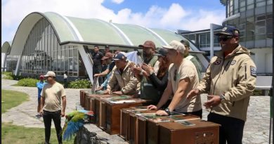 Liberan 12 aves en el Waraira Repano durante jornada ambiental por el «Mes de la Tierra»