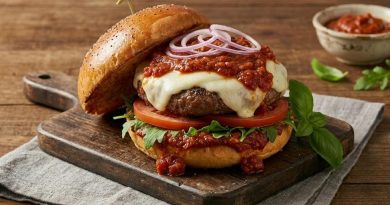 Hamburguesas con esencia italiana: el toque audaz de la Salsa Arrabiata