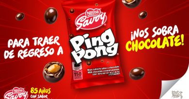 PING PONG® vuelve a los anaqueles venezolanos para celebrar los 85° aniversario de SAVOY®