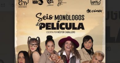 Centro Cultural de Arte Moderno presentó Seis monólogos de película, del dramaturgo Néstor Caballero