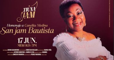 San Jam Bautista en homenaje a Canelita Medina