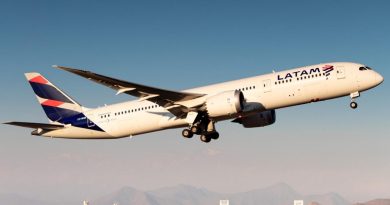 Grupo LATAM aumentó su capacidad en 7,0% en el mes de agosto y transportó 7,9 millones de pasajeros