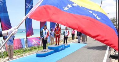 Paola Pérez sumó oro en aguas abiertas de CAC 2026