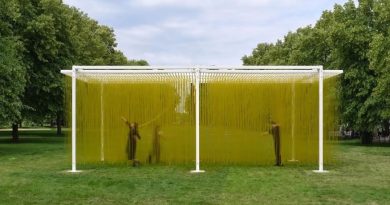 Exponen por primera vez un penetrable del maestro Jesús Soto en el Serpentine de Londres