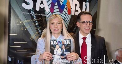 Revista Sambil en su edición nro 122 presentó a la dupla de Luis Olavarrieta y Shirley Varnagy