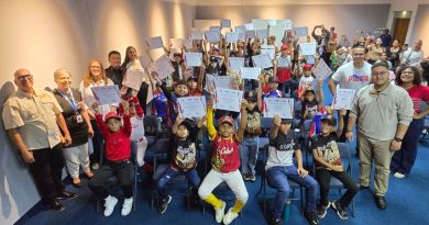Programa Batter Up! de CEVAZ capacitó a más de 60 peloteritos zulianos