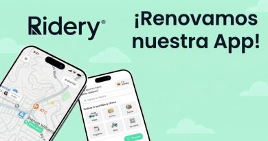 Ridery lanza nueva app más rápida, segura e integral