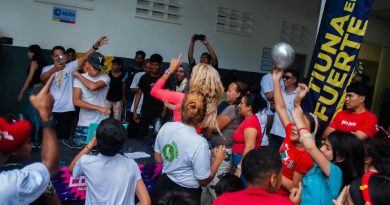 La Fundación Parque Cultural Tiuna El Fuerte acompaña a través del arte a los afectados de los terremotos