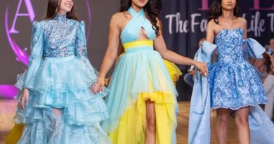 Leticia Lasose lleva el universo de Aurora Dresses a New York Fashion Week con “Sophia”