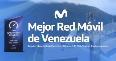 Movistar Venezuela es reconocida por Ookla como la Mejor Red Móvil de Venezuela