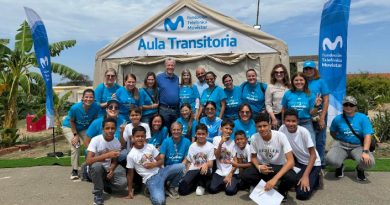 Movistar apoya la continuidad educativa de 140 niños con un Aula Transitoria en La Guaira