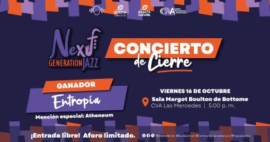 La agrupación Entropía resultó ganadora del concurso Next Generation: la nueva escena del jazz venezolano